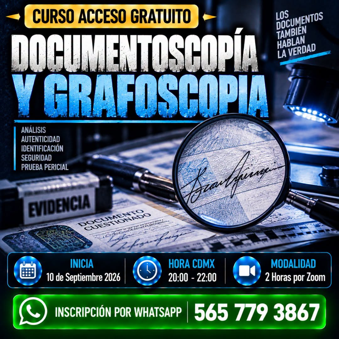 Documentoscopía y Grafoscopia