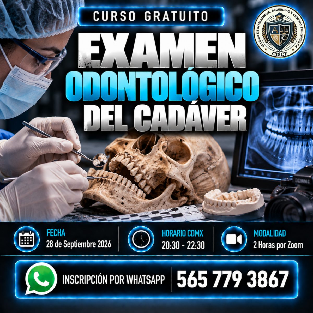 Examen Odontológico del Cadáver