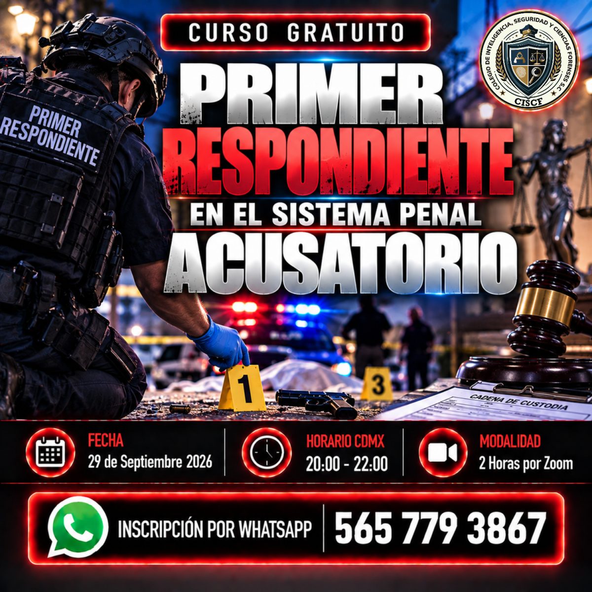 Primer Respondiente en el Sistema Penal Acusatorio
