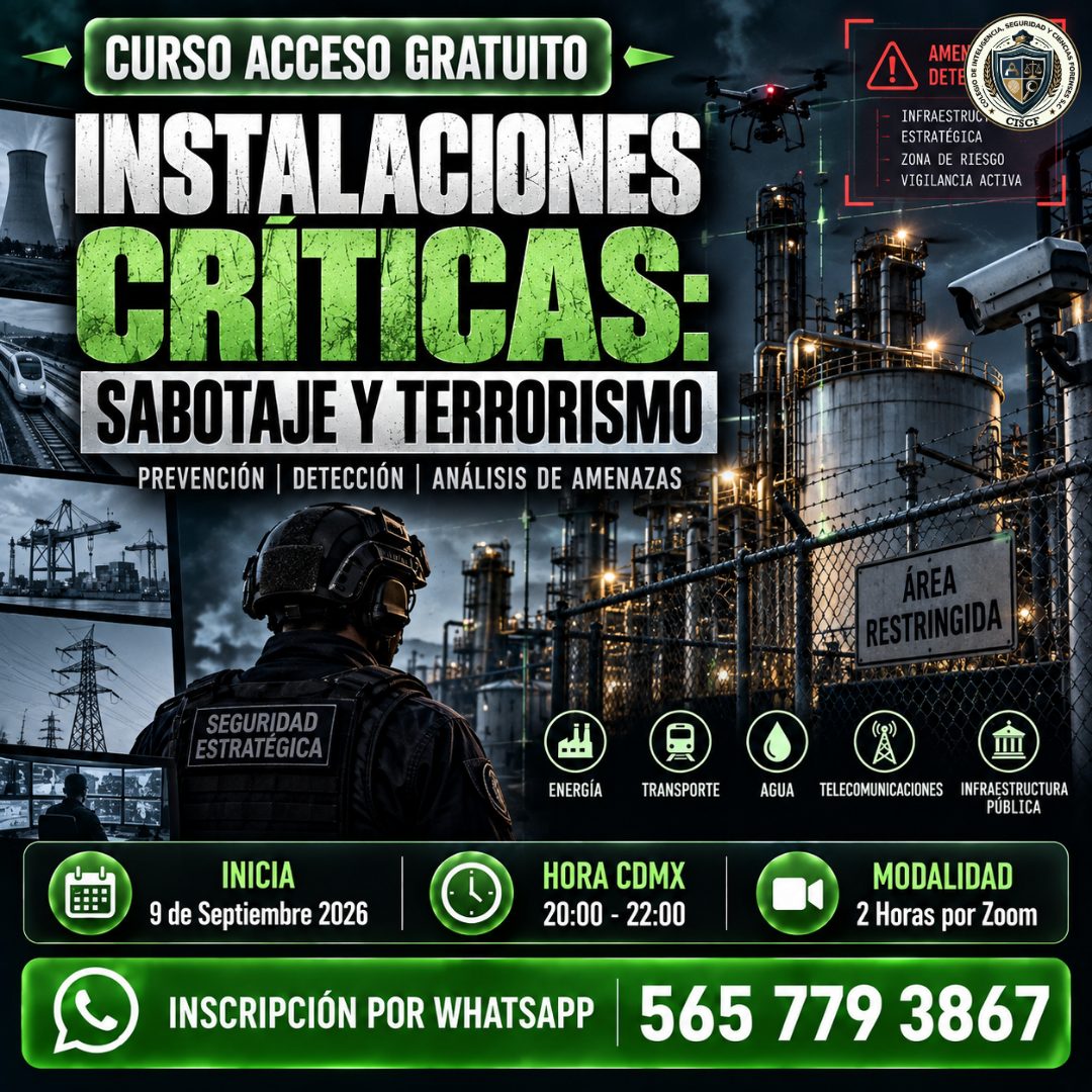 Instalaciones Críticas: Sabotaje y Terrorismo