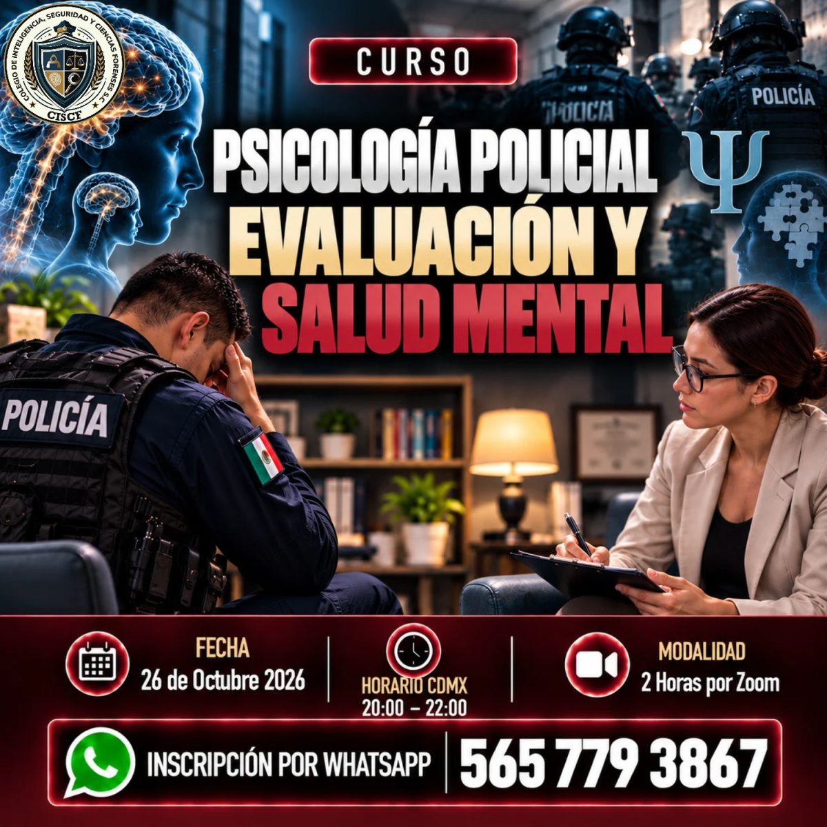 Psicología Policial Evaluación y Salud Mental