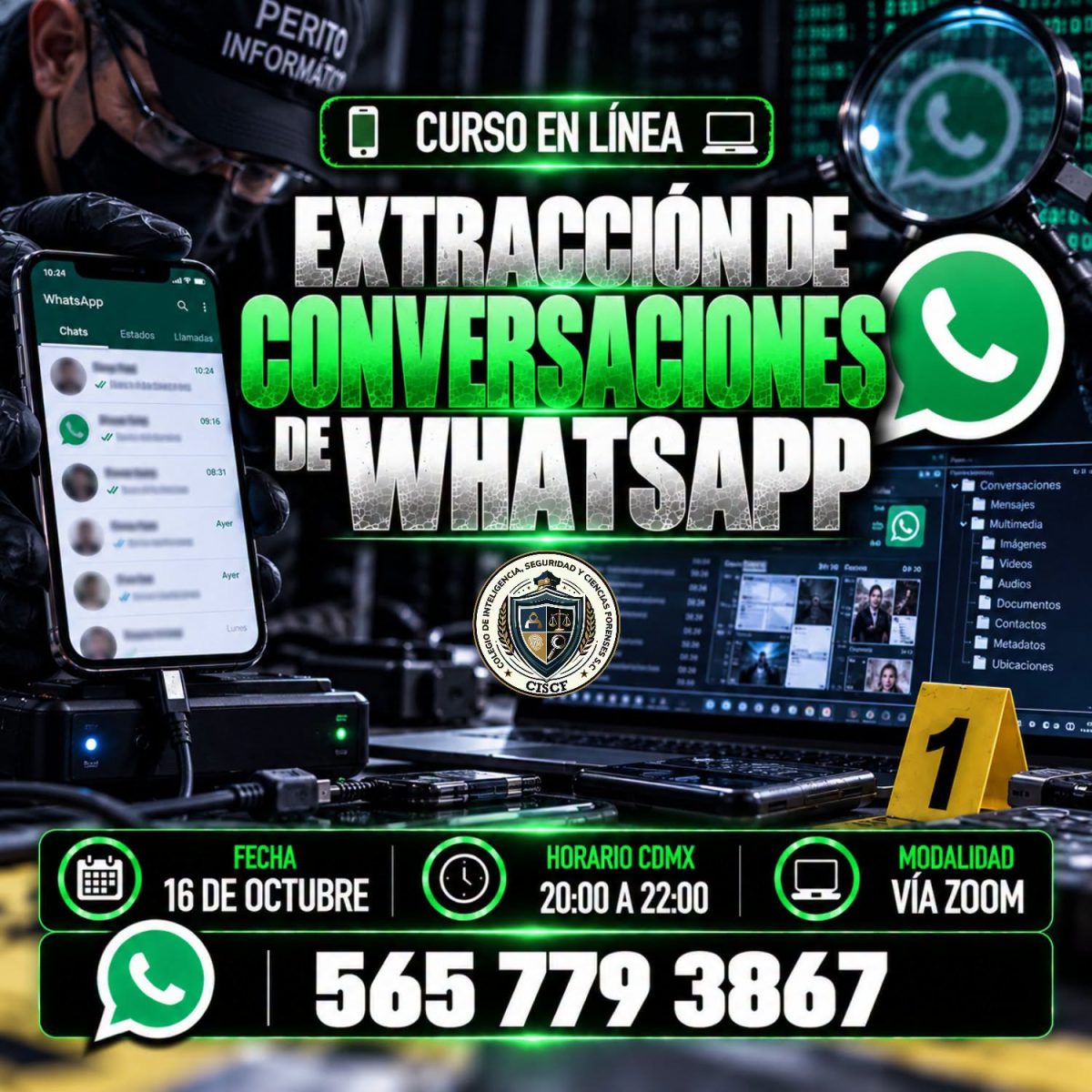 Extracción de Conversaciones de WhatsApp