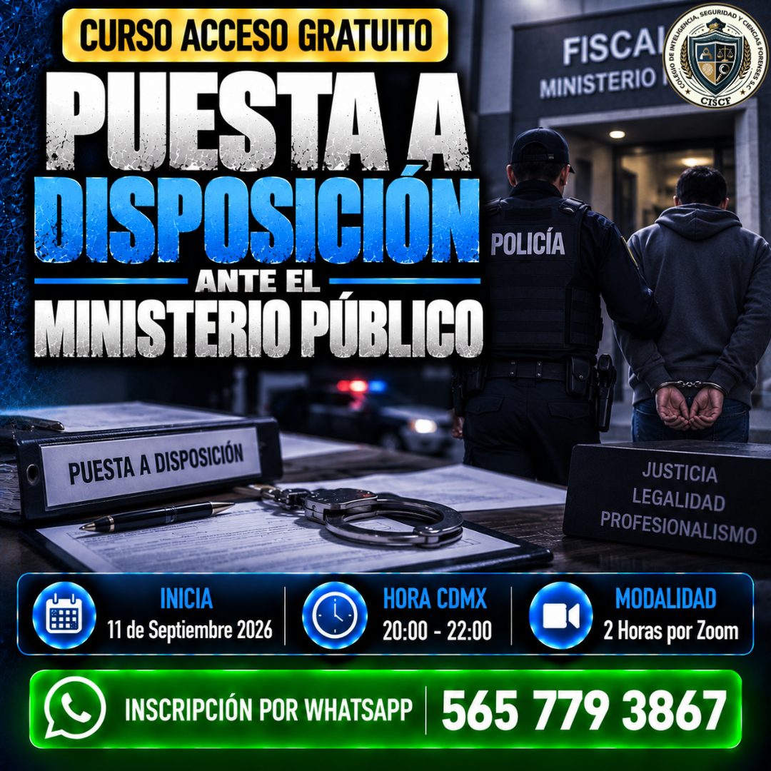 Puesta a Disposición ante el Ministerio Público