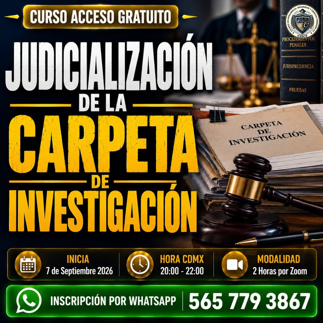 Judicialización de la Carpeta de Investigación