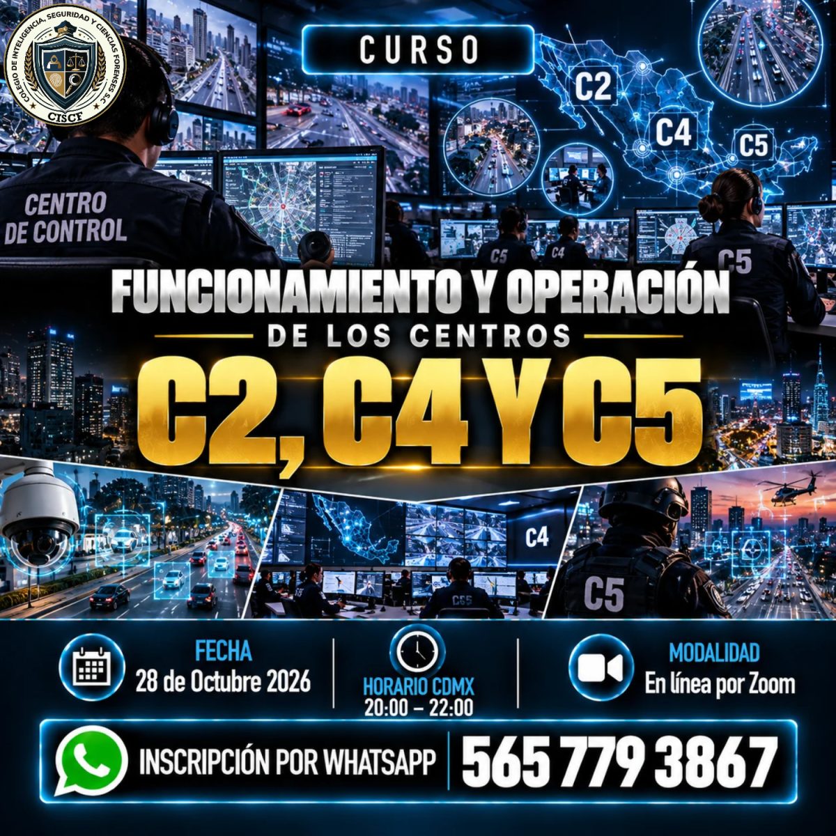 Funcionamiento y Operación de los Centros C2, C4 y C5