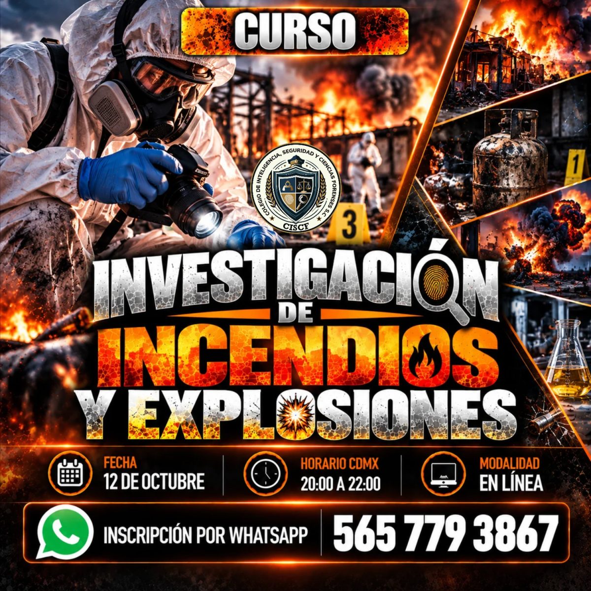 Investigación de Incendios y Explosiones