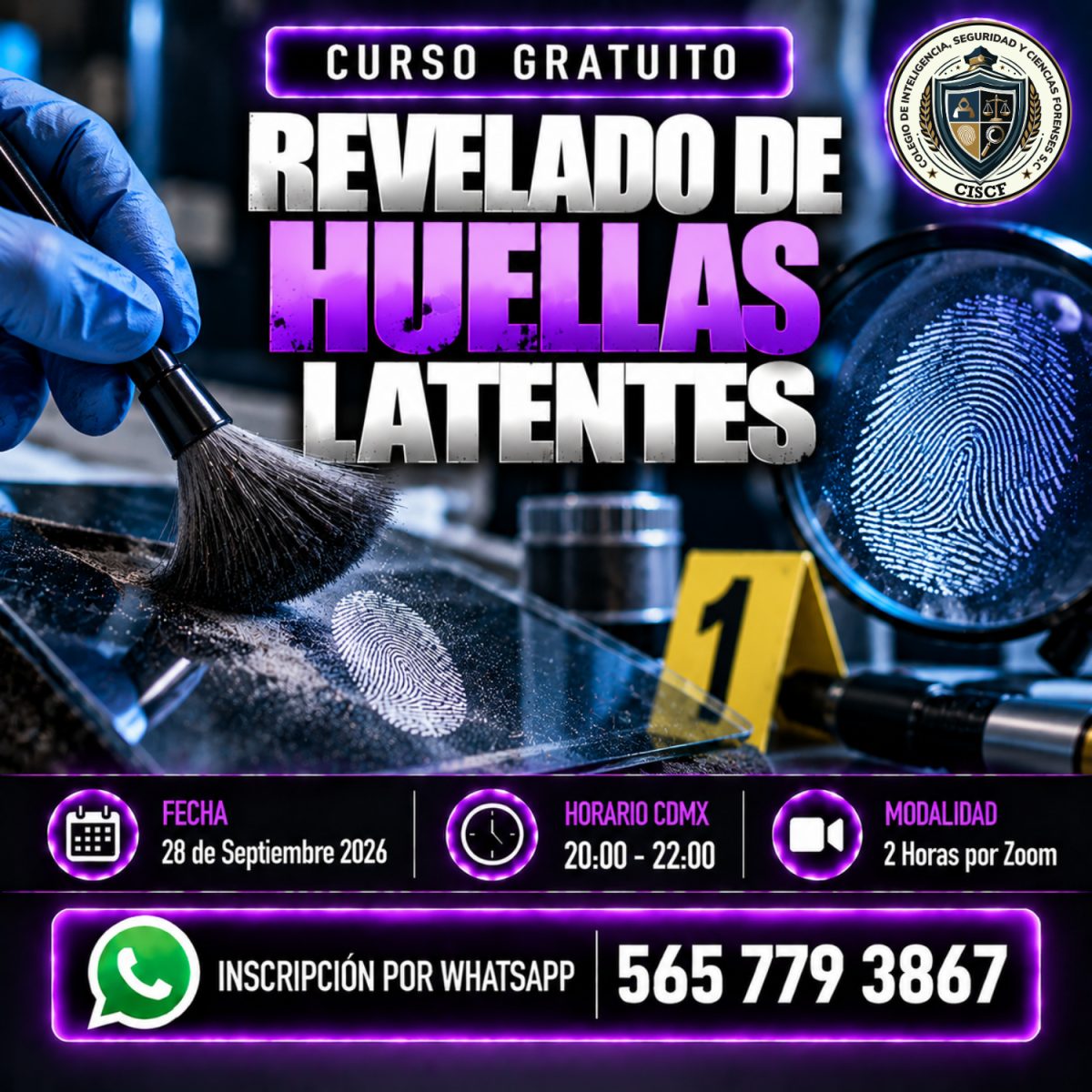 Revelado de Huellas Latentes