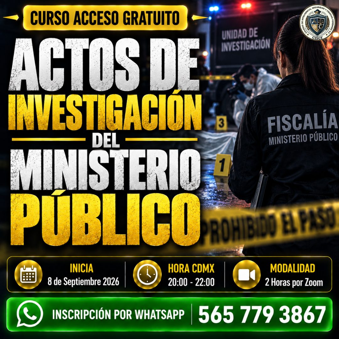 Actos de Investigación del Ministerio Público