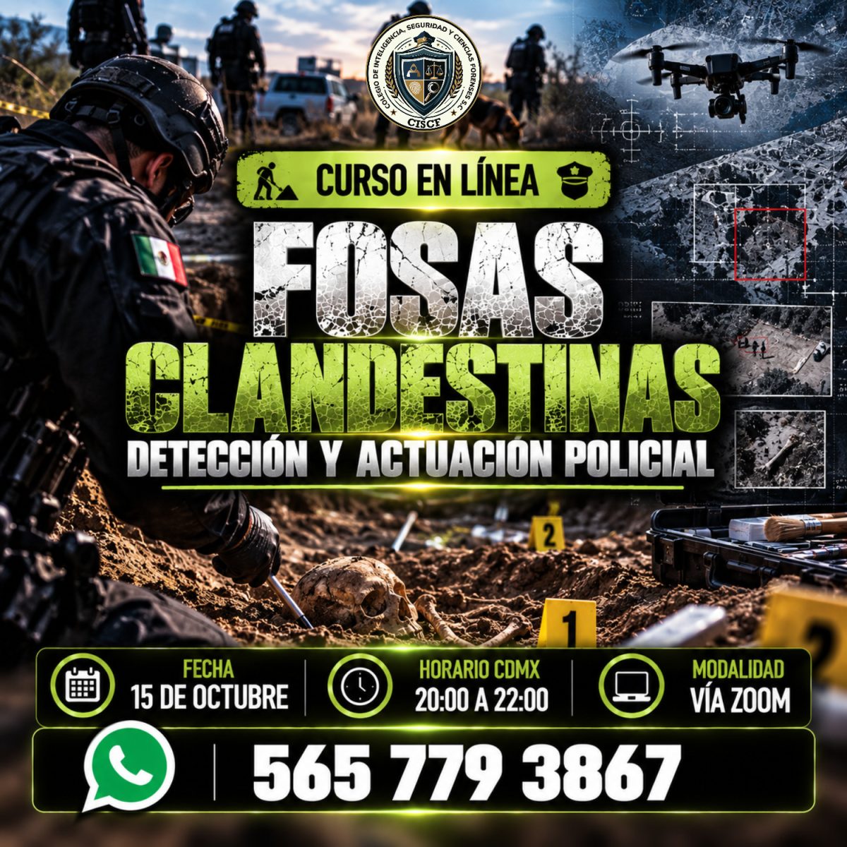 Fosas Clandestinas: Detección y Actuación Policial.