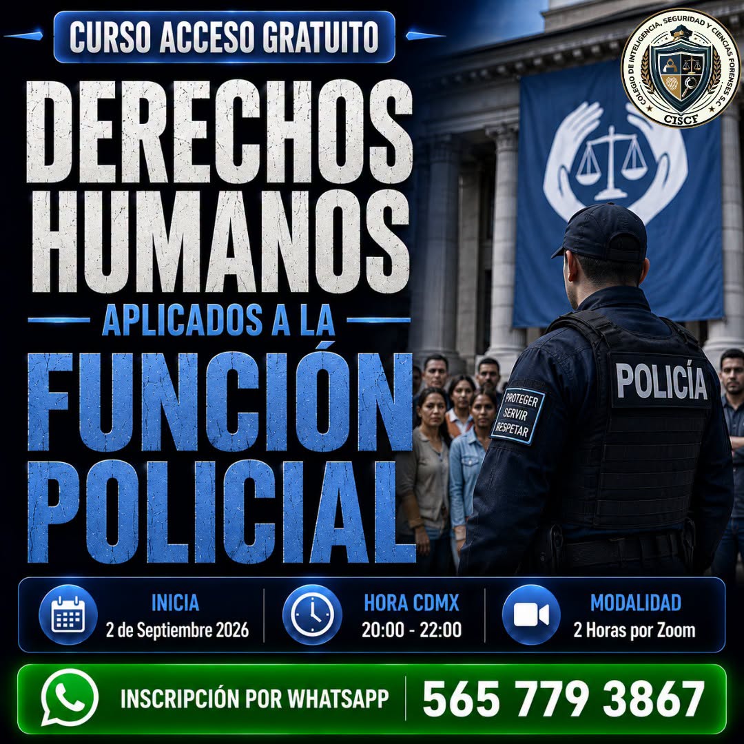 Derechos Humanos Aplicados a la Función Policial
