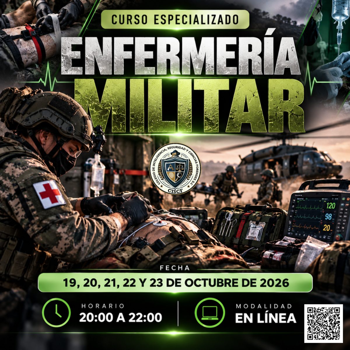 Curso Especializado Enfermería Militar (10horas) 2ª Generación