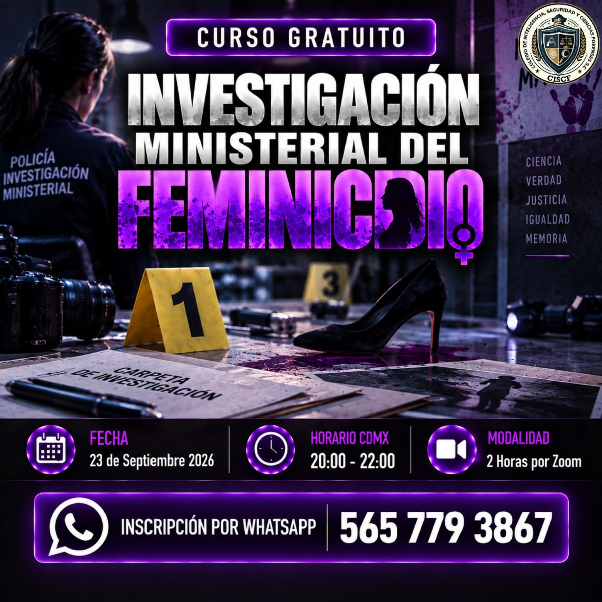Investigación Ministerial del Feminicidio
