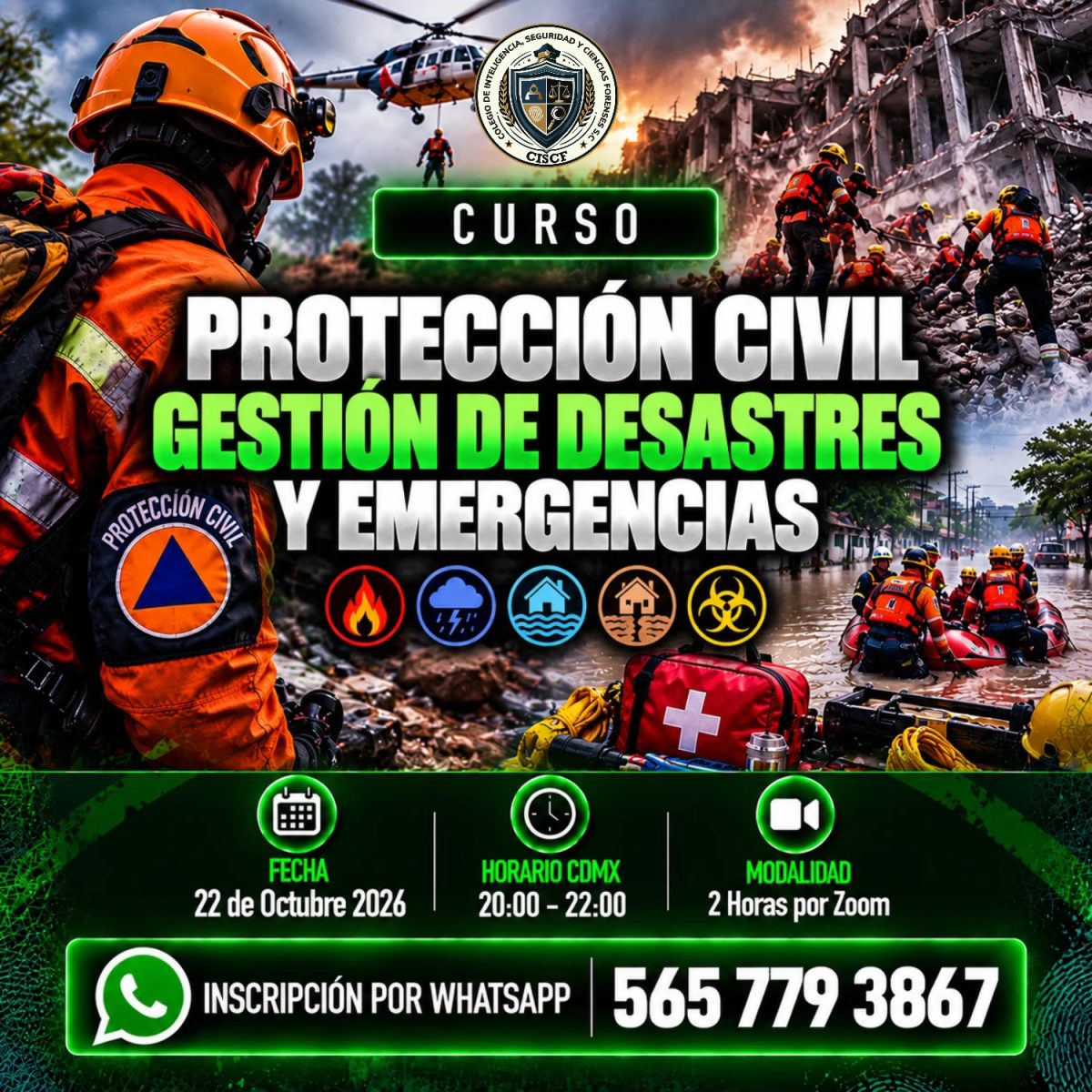 Protección Civil: Gestión de Desastres y Emergencias
