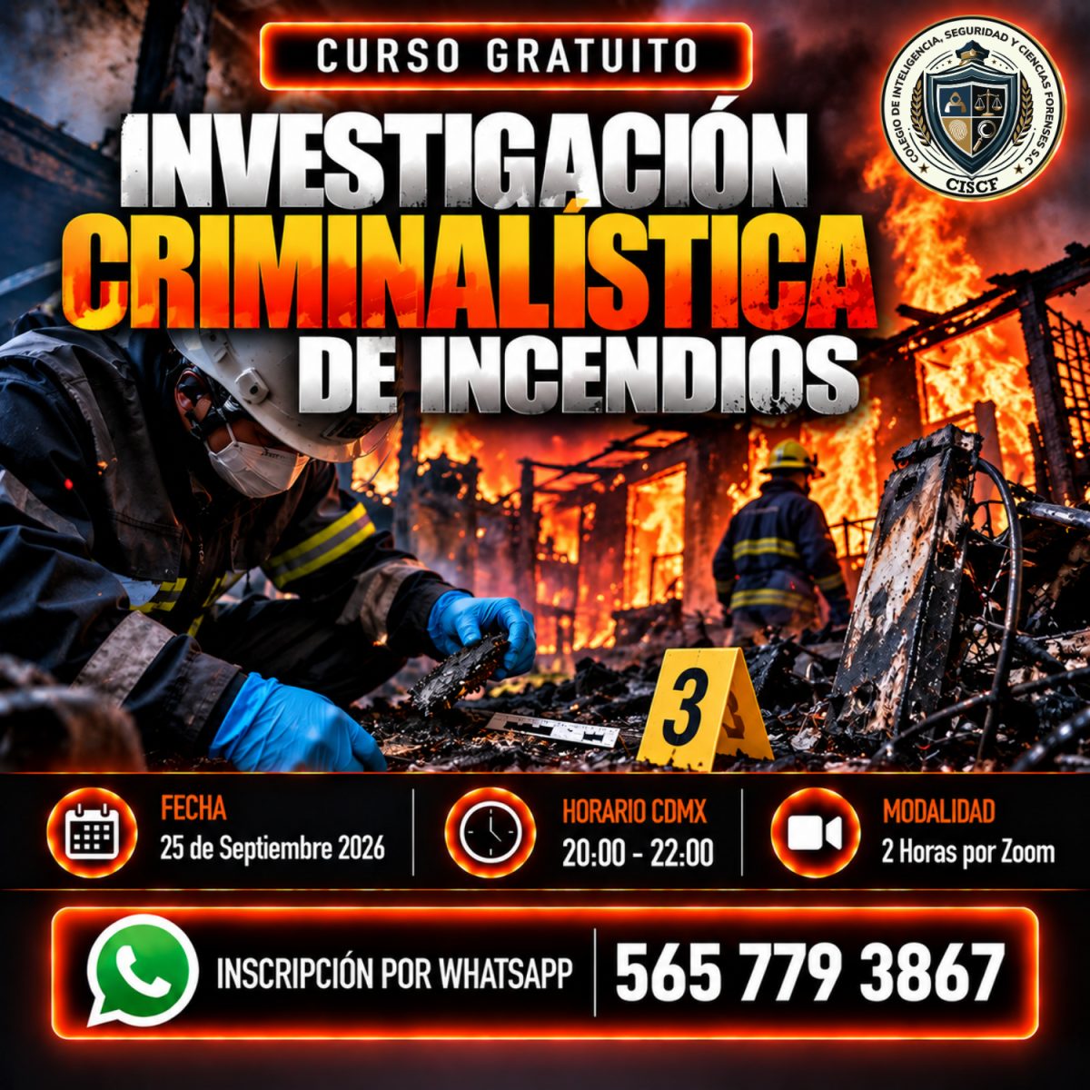 Investigación Criminalística de Incendios